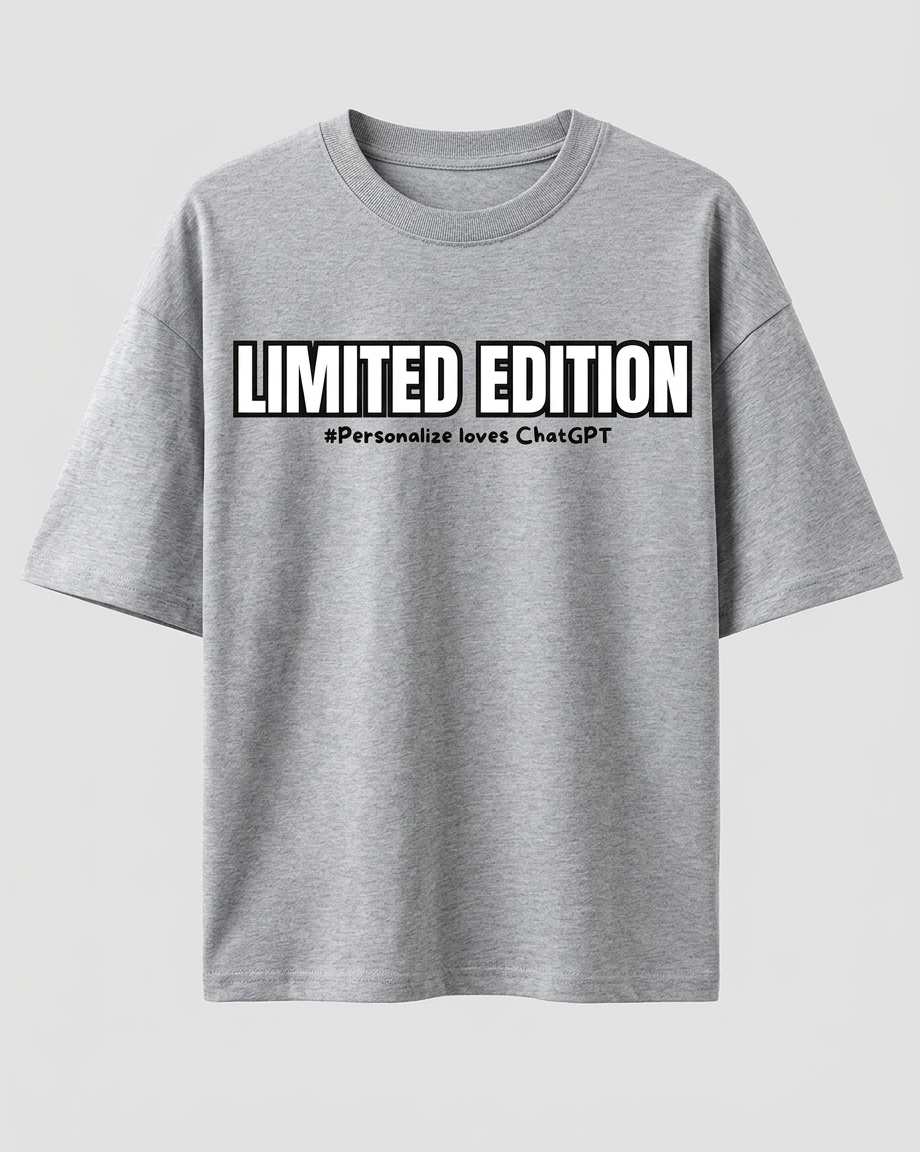 ChatGPT Oversized T-Shirt