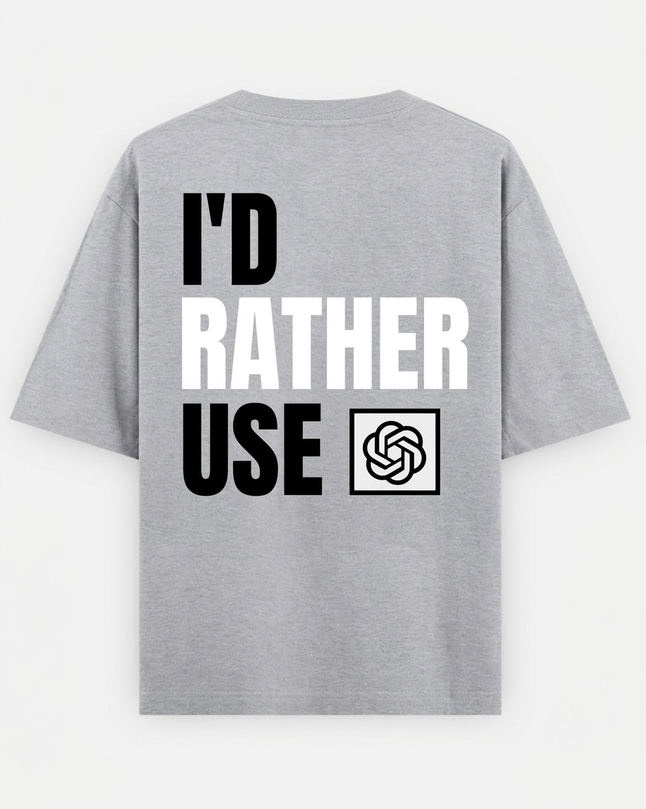 ChatGPT Oversized T-Shirt