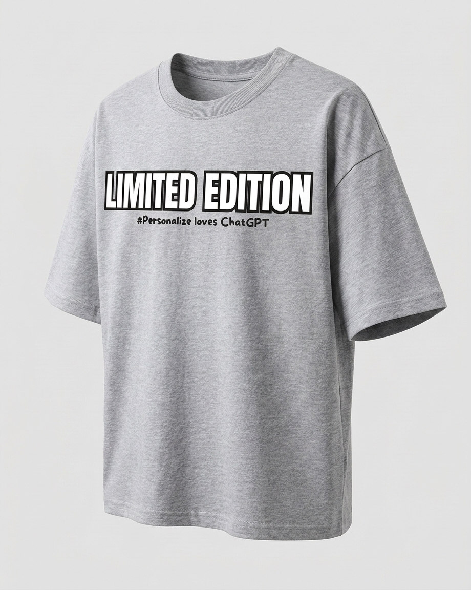 ChatGPT Oversized T-Shirt