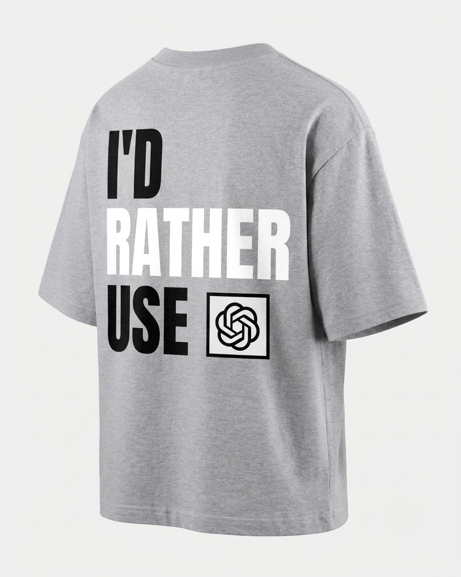 ChatGPT Oversized T-Shirt